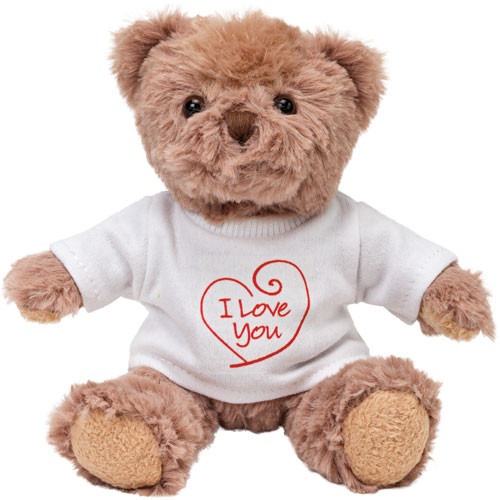 13cm Chandler Sitting Bear - Adorable Plush Home Decor Stuffed Animal