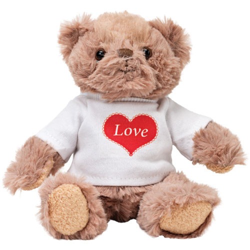 13cm Chandler Sitting Bear - Adorable Plush Home Decor Stuffed Animal