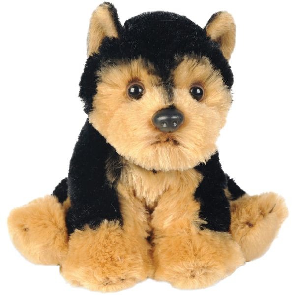 Yomiko Sitting Yorkshire Terrier Dog Statue - Adorable Home Decor Decoration