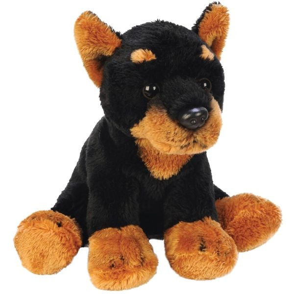 Yomiko Sitting Doberman Dog Pet Mat with Cushion and Seat Support
