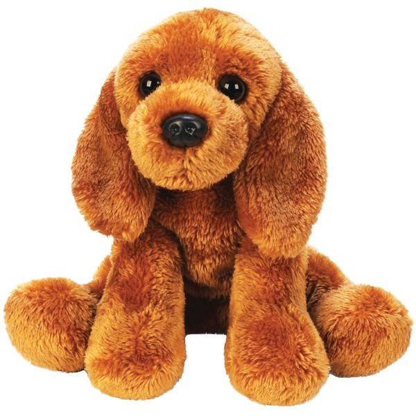 Yomiko Sitting Dachshund Plush Dog Toy - Small Home Decor Stuffed Animal