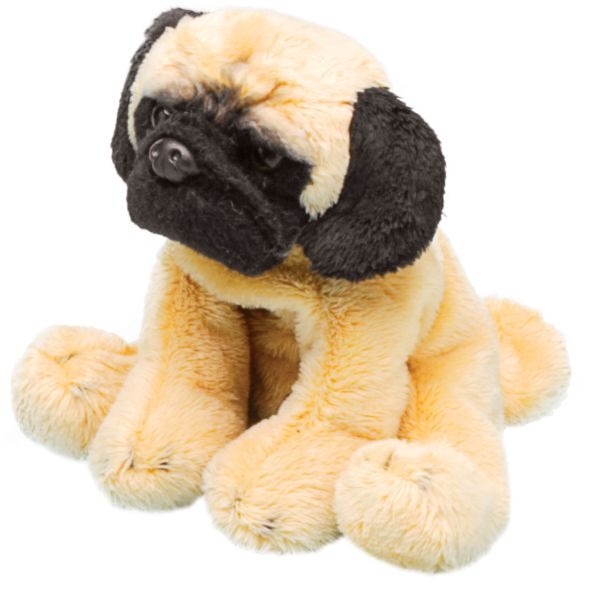 Yomiko Sitting Pug Dog Cushion - Home Decor Pet Furniture for Living Room