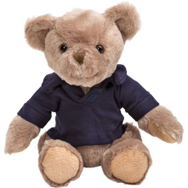 Navy Polo Shirt for 8 Inch Bear Costume - Promotional Themed Apparel