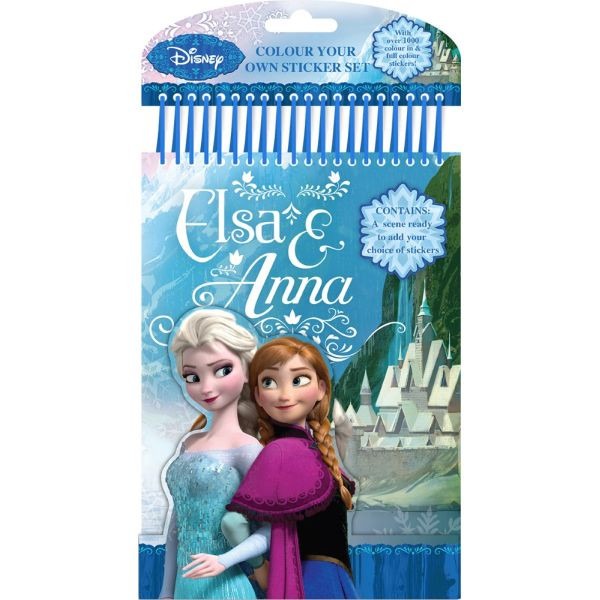 Disney s Frozen 1000 Piece Color Your Own Sticker Set - Great Value!