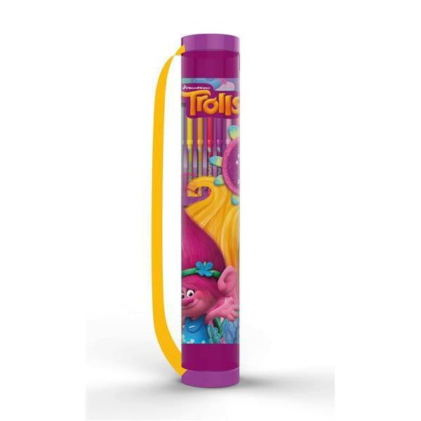 Trolls Activity Stationery & Sticker Carry Tube