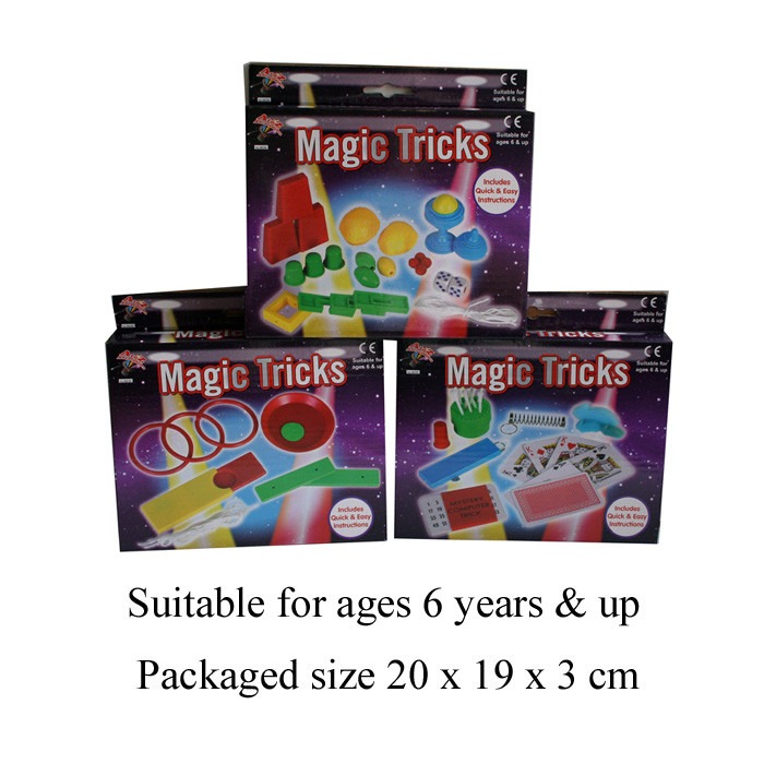 Magic Tricks Assortment - Close-Up Magic Sets & Trick Cards for Impressive Illusions