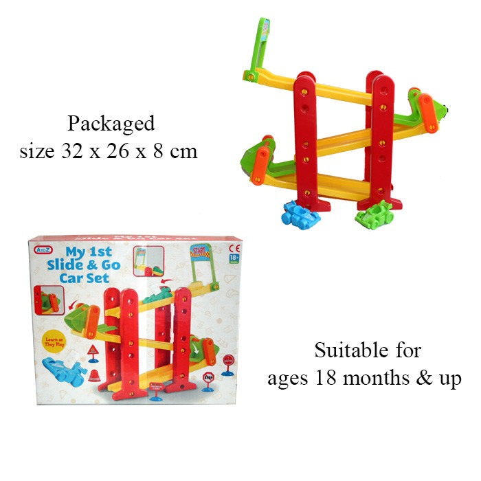Car Slide Set - Complete Home Entertainment System for Indoor Playground Fun