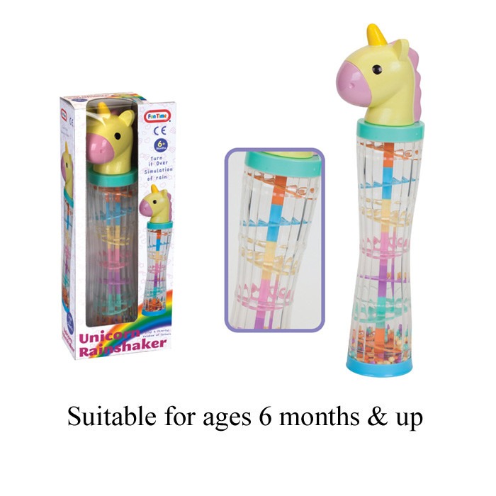 Unicorn Rainmaker - Unique Water Feature with Unicorn Shower Head and Decorative Design