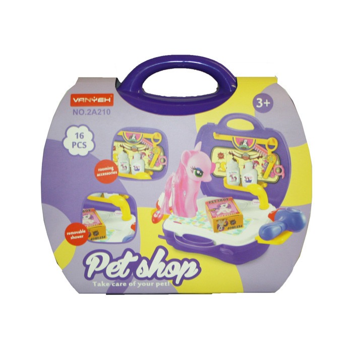 Unicorn Pet Shop In Case - Portable Carrier and Travel Bag for Safe Unicorn Transportation