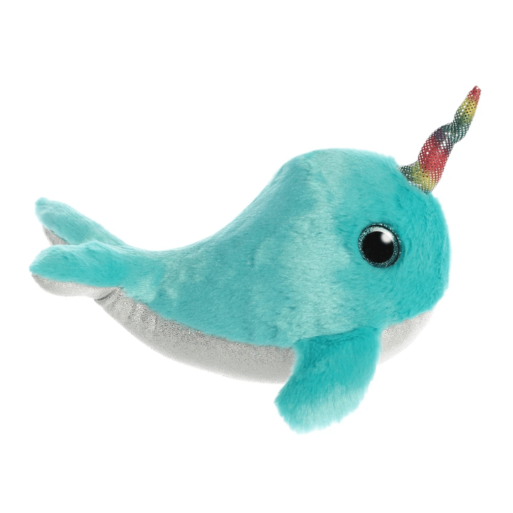 Coral Narwhal 7 Inch Ocean-Themed Wall Art Home Decor