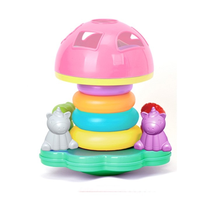 Unicorn Activity Shape Sorter - Educational Toy for Kids Developmental Learning and Fun