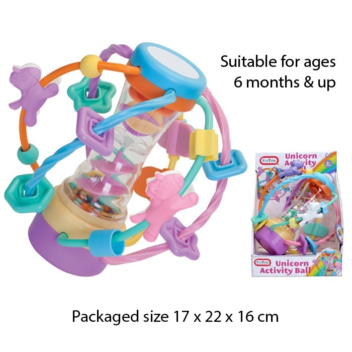 Unicorn Activity Ball - Interactive Kids Toy for Child s Play and Learning Fun