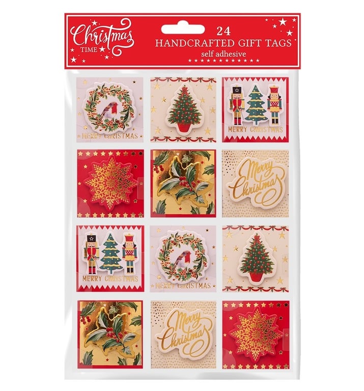 Traditional Handmade Decorative Gift Tags - Personalized Wedding and Event Stationery