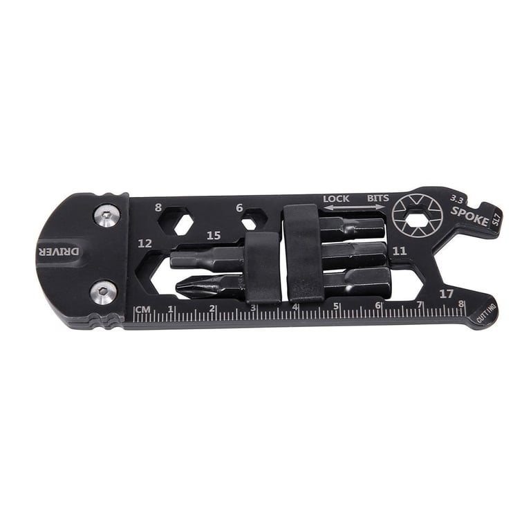 Bike Multi-Function Tool - Compact Bicycle Repair Kit with Pliers, Screwdriver, and More