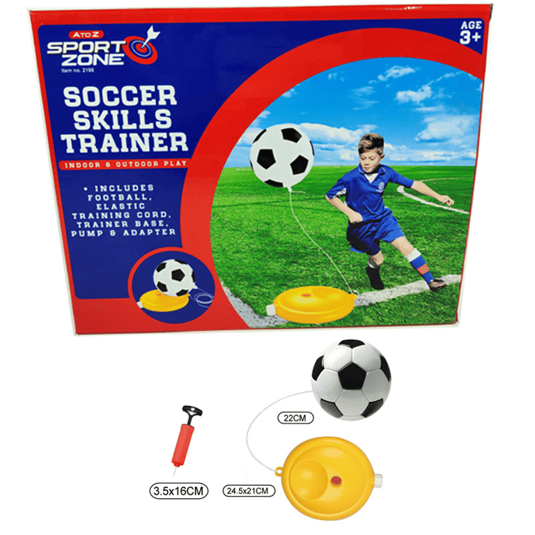 Portable Football Goal Trainer - Improve Your Kicking Skills with Soccer Training Aid