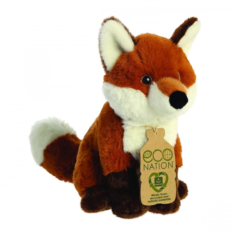 Eco Nation 9 Inch Fox Planter - Eco-Friendly Home Decor for Indoor Gardens