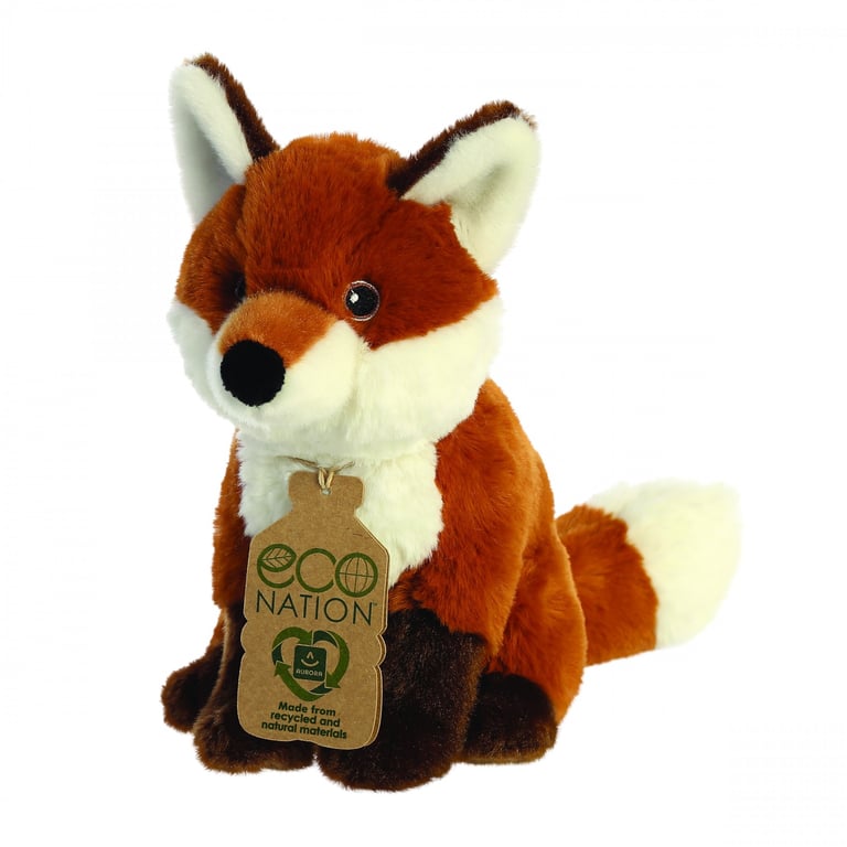 Eco Nation 9 Inch Fox Planter - Eco-Friendly Home Decor for Indoor Gardens