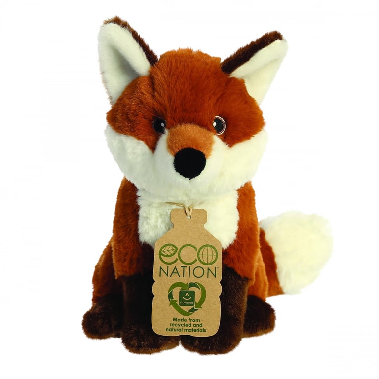 Eco Nation 9 Inch Fox Planter - Eco-Friendly Home Decor for Indoor Gardens