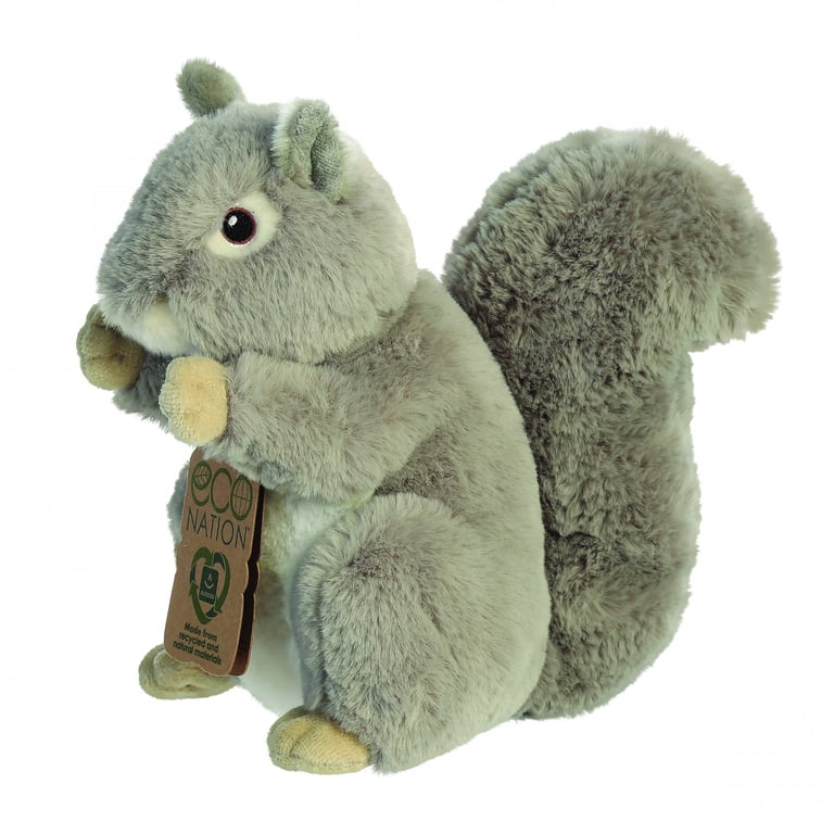 8 Inch Eco Nation Squirrel Planter - Eco Friendly Indoor Plant Holder with Cute Squirrel Design and Sustainable Gardening Tool for Home Decor