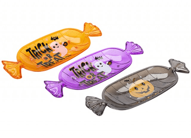 Halloween Sweet Tray - Assorted Candy Storage Container and Holder for Trick or Treat Supplies