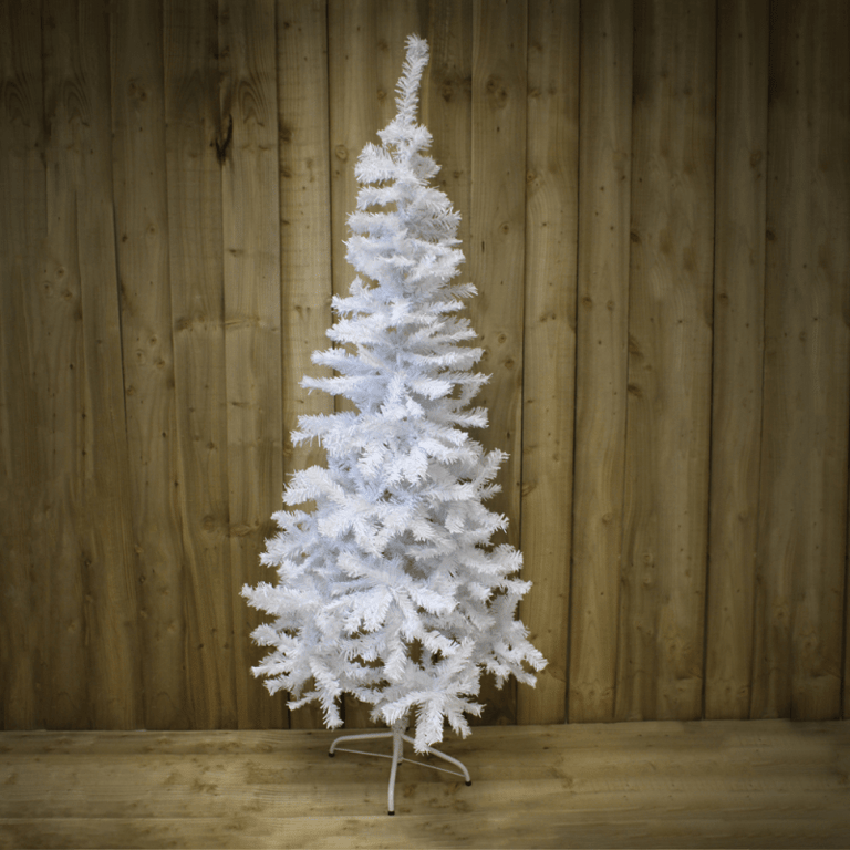 6ft White Pine Christmas Tree - Natural, Tall, and Scented Holiday Decoration