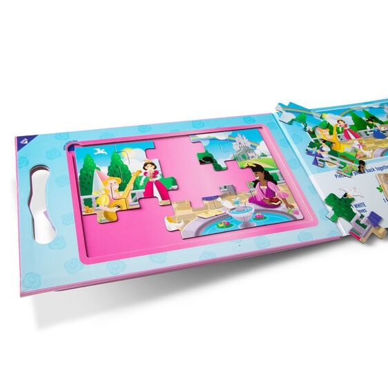 Take Along Princess Magnetic Puzzle - Portable Educational Toy for Kids