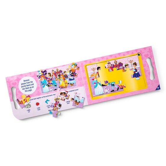Take Along Princess Magnetic Puzzle - Portable Educational Toy for Kids