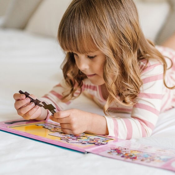 Take Along Princess Magnetic Puzzle - Portable Educational Toy for Kids