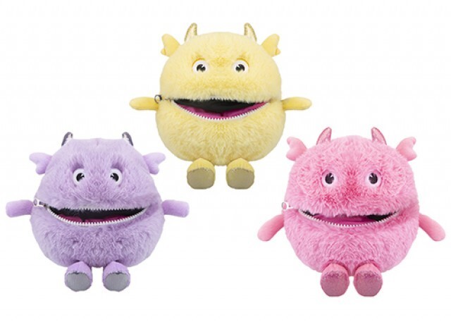 Zip Monster 8-Inch Soft Stuffed Animal Plush Toy Home Decor for Kids