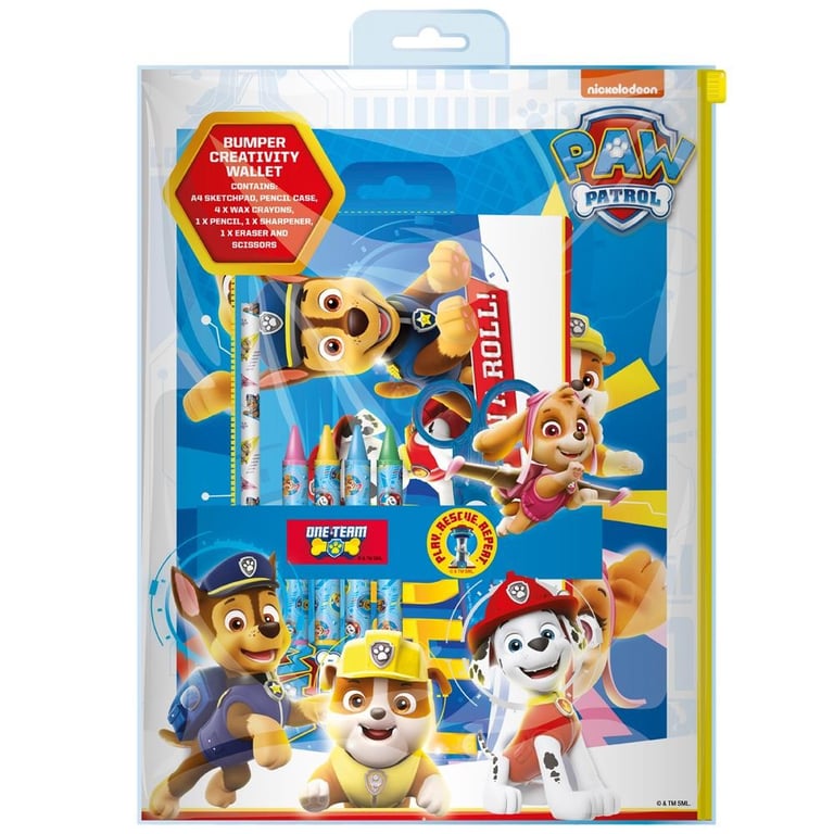 Paw Patrol Creativity Wallet - Encourages Creative Learning and Imagination in Kids