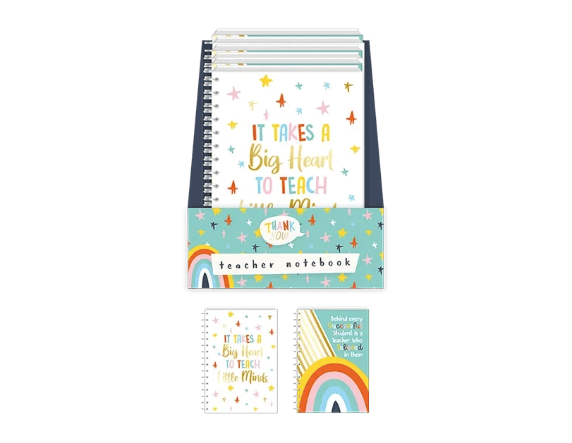 Teacher Notebooks - Assorted Educational Binders and Office Stationery for Classroom Supplies