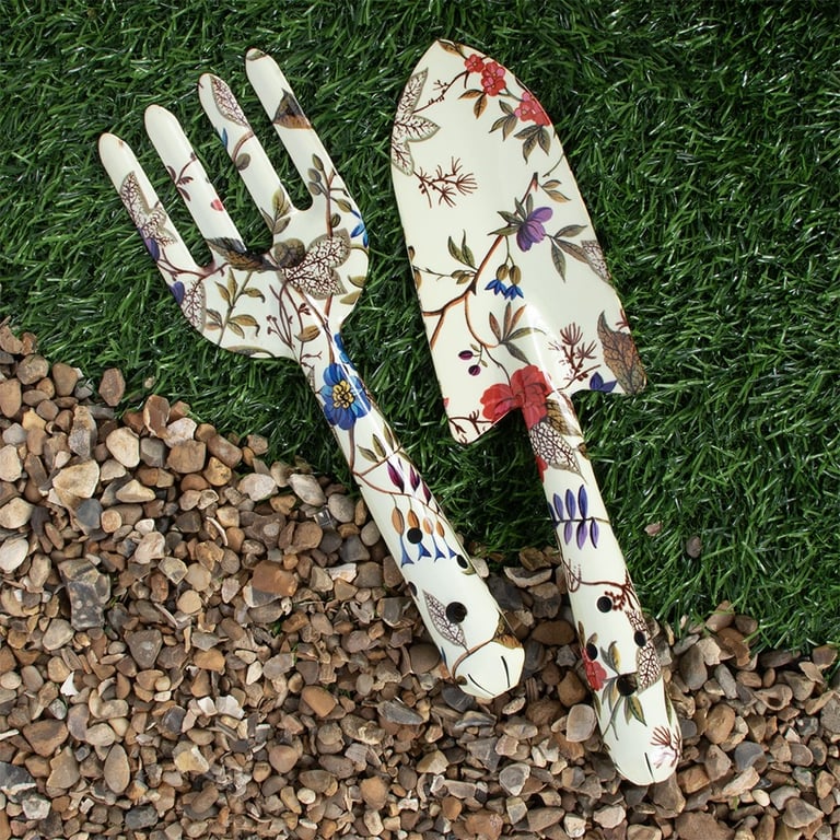 Kilburn Garden Fork & Trowel Set - Essential Gardening Tools for Home Gardens