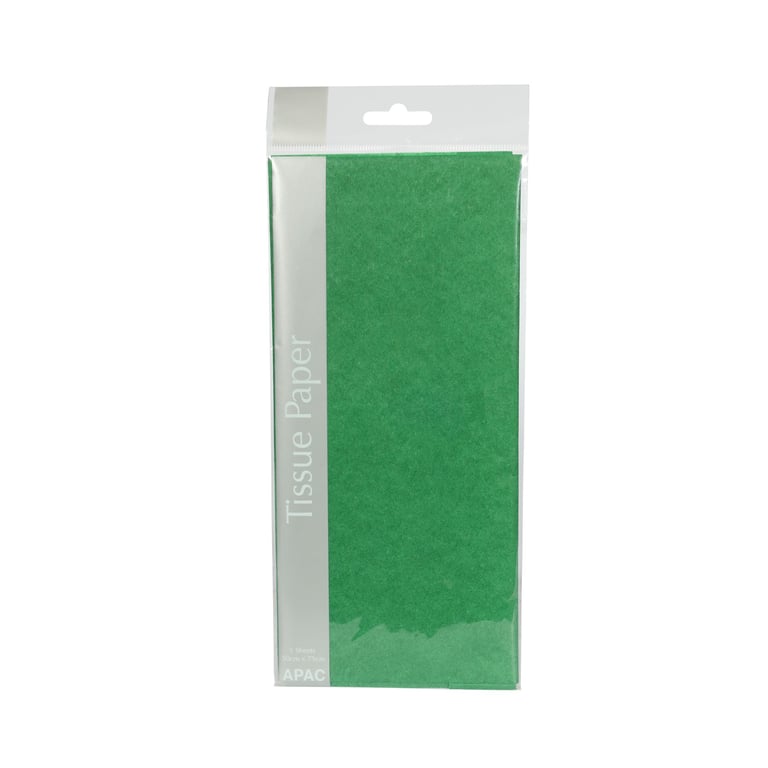 Dark Green Eco-Friendly Home Tissue Paper 5pk - Bulk Gift Wrapping Supplies