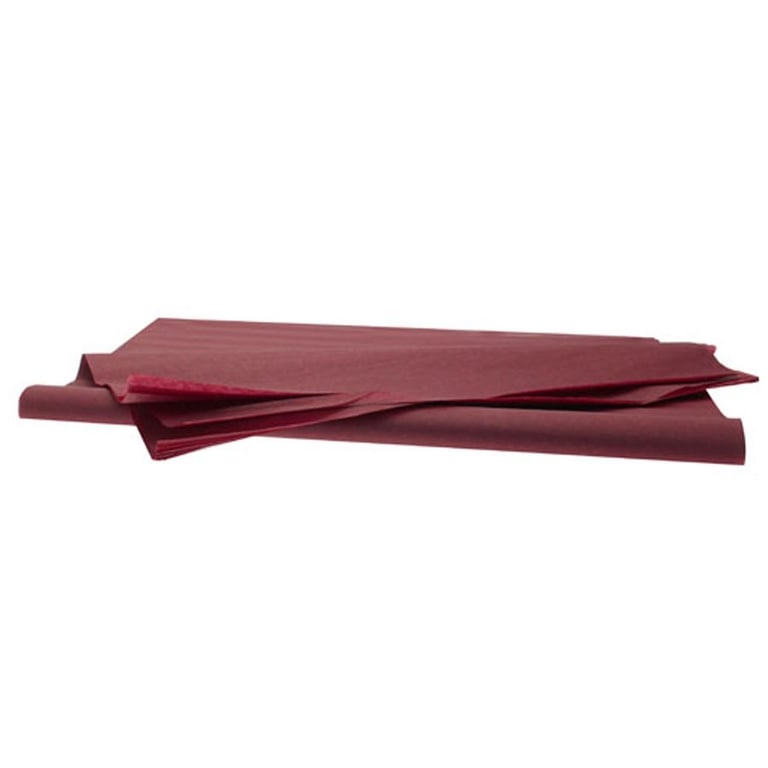 Burgundy Decorative Tissue Paper - Wedding & Party Event Wrapping Supplies