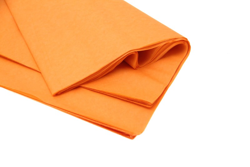 Orange Tissue Paper Rolls - 240 Sheets, Home Decoration and Party Supplies Wrapping Paper