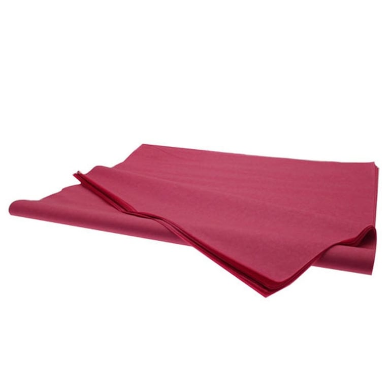 Pink Tissue Paper - 240 Sheets, Decorative Bathroom and Party Supplies, Home Use, Pink Color, Hygienic and Convenient