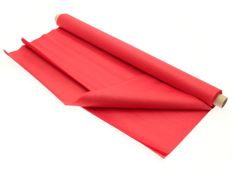 Red Tissue Paper - 48 Pack Disposable Home and Kitchen Wipes, Bathroom Essentials