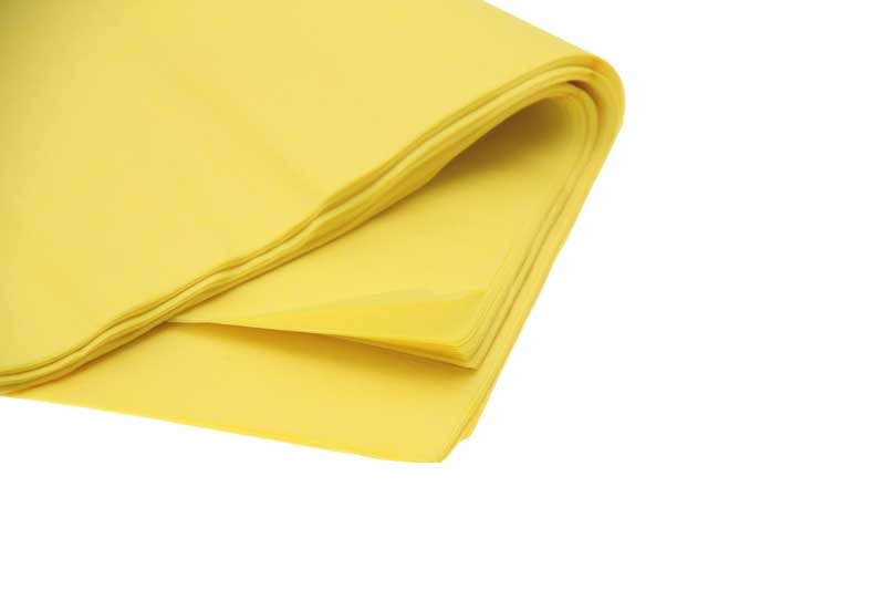 Yellow Tissue Paper - 48 Pack Household Bathroom Supplies