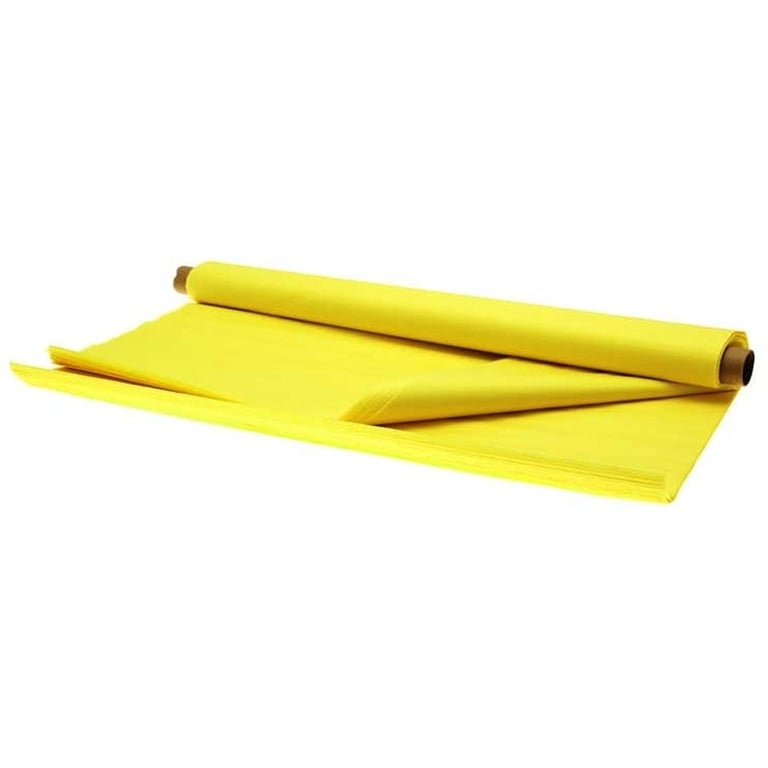 Yellow Tissue Paper - 48 Pack Household Bathroom Supplies