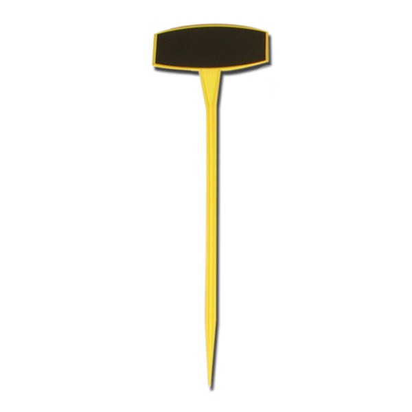 Yellow Blackboard Labels Large - Durable Educational Storage and Organization Supplies for Classrooms and Offices