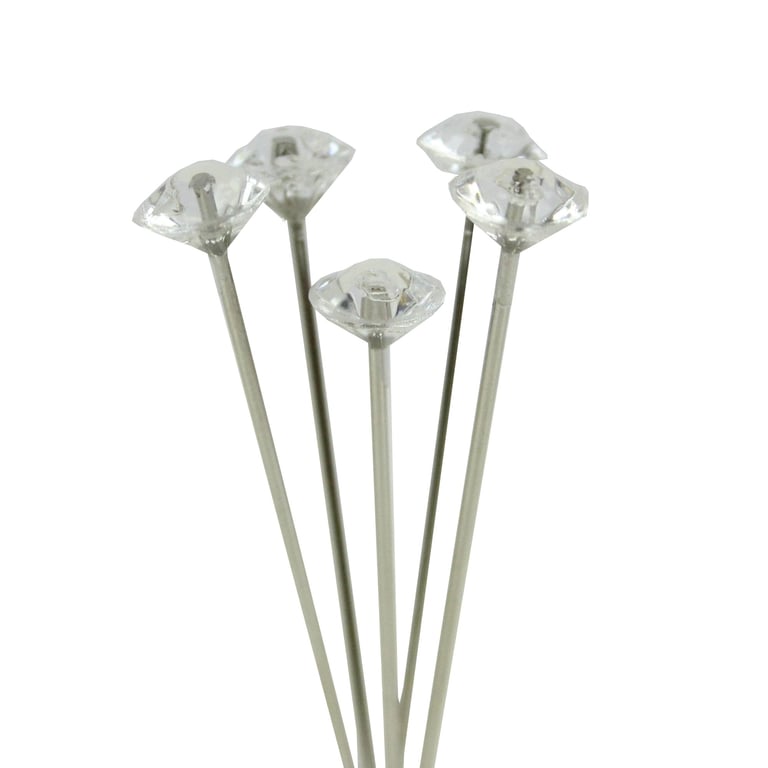 Crystal Diamante Pins - Decorative Fashion Embellishments for Home & Jewelry Accessories