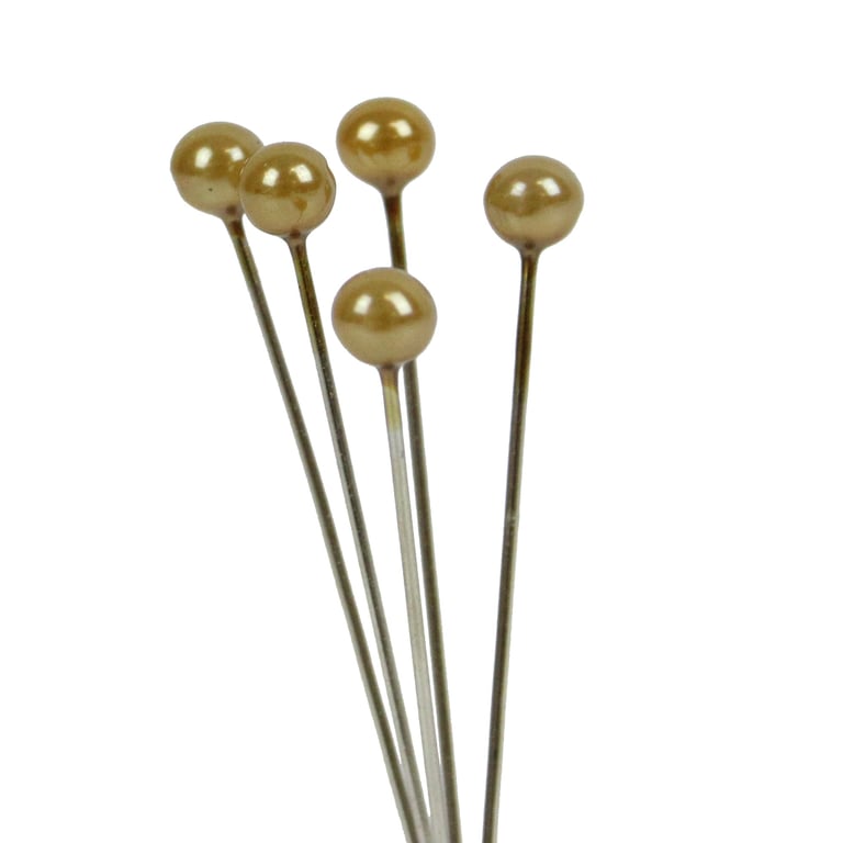 Gold Pearl Headed Pins 4cm Decorative Home Accessories Fashion Jewelry