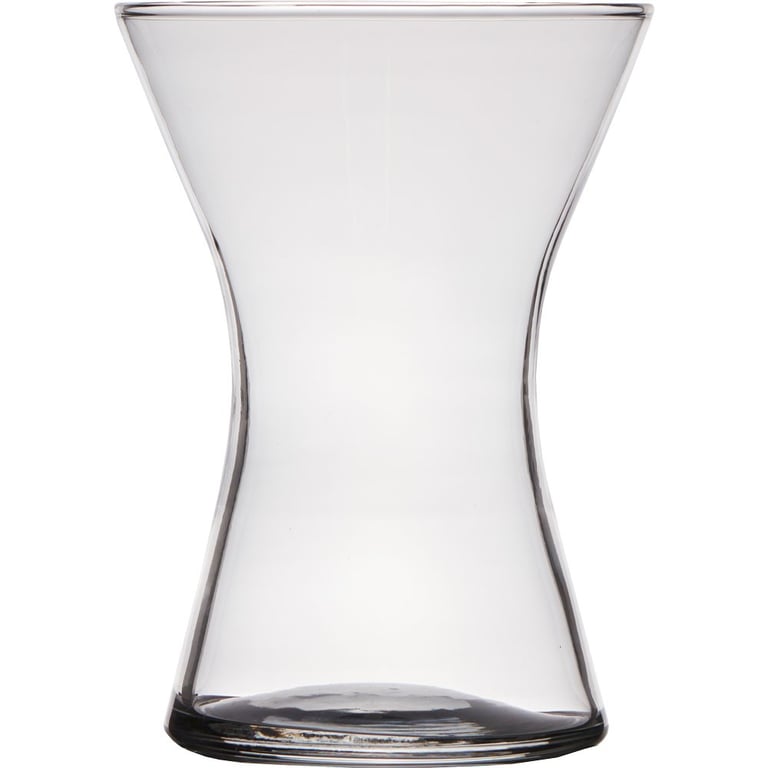 Classic Hand Tied Glass Vase - Elegant Home Decor and Garden Decoration