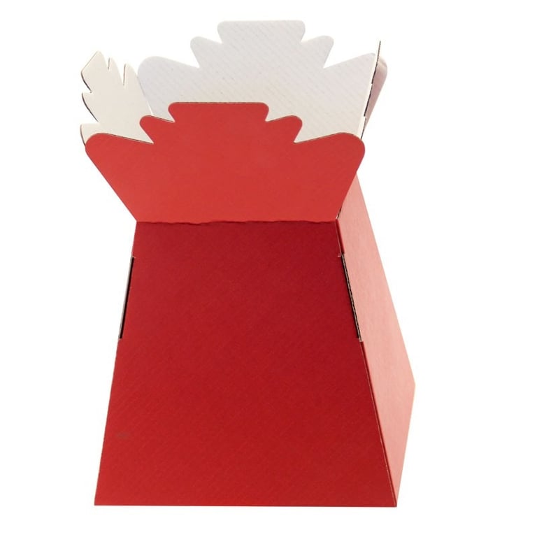 Ceramic Red Living Room Vase - Elegant Home Decor for Flower Arrangements