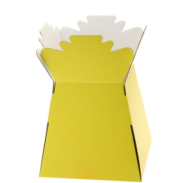 Bright Yellow Living Vase - Elegant Home Decor Accent for Living Room Decoration