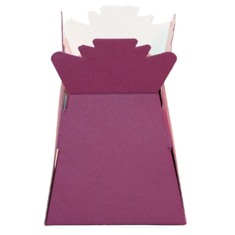 Burgundy Living Vase - Elegant Indoor Plant Holder & Flower Decoration for Home Decor