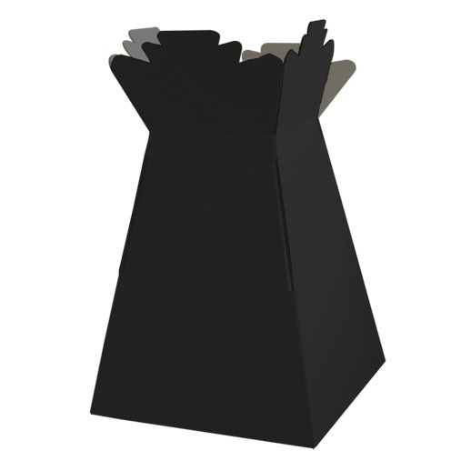 Black Super Sized Living Vase - Large Home Decor for Indoor Plants and Room Decoration