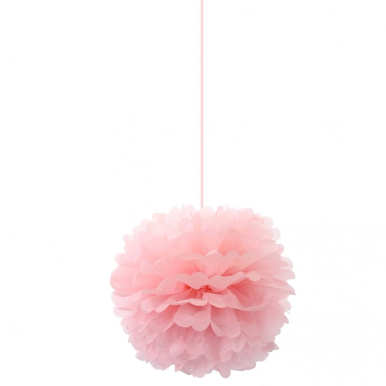 Baby Pink 12inch Pom Pom - Perfect Home Decor and Craft Supply for Kids Room Decoration