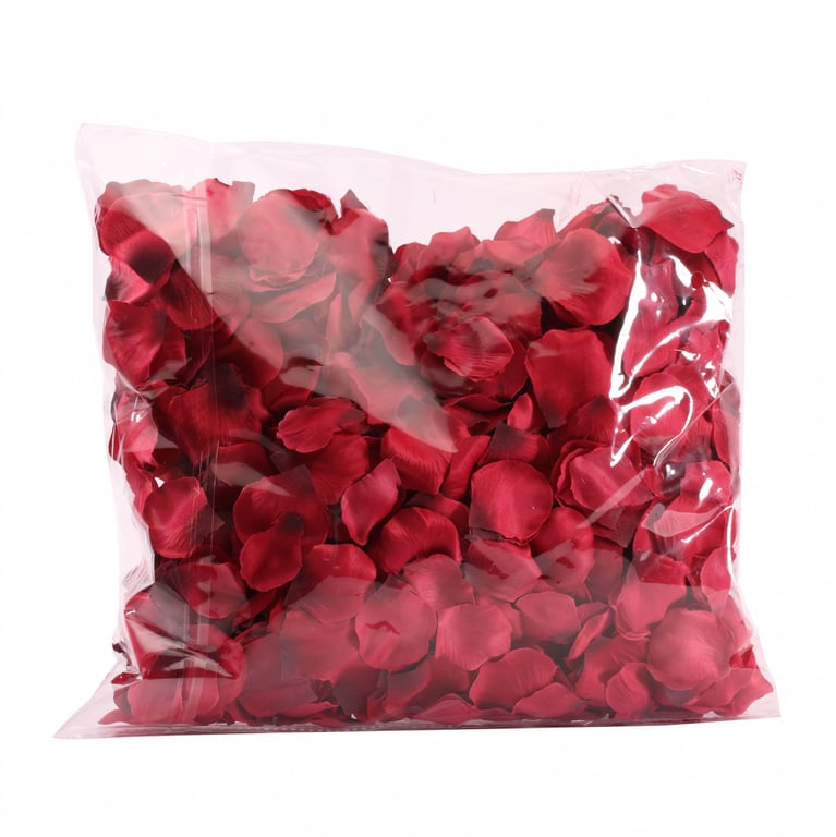 1000 Red Rose Petals - Perfect for Wedding Decor and Romantic Gifts