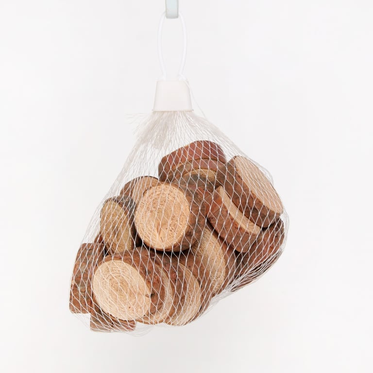 Round Wood Slices Small - Natural Wooden Decor for Home & Kitchen